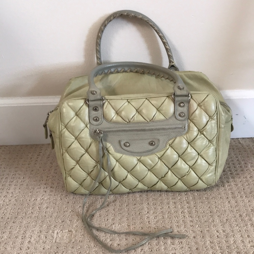 balenciaga purse (classic off white)
